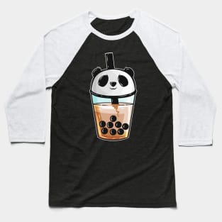 For Those Who Love Boba Tea With Pandas Baseball T-Shirt